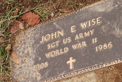 Sgt John E Wise on Sysoon