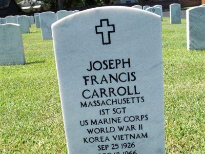 Sgt Joseph Francis Carroll on Sysoon