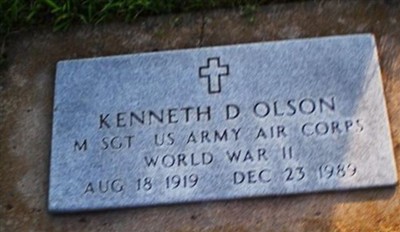 Sgt Kenneth D. Olson on Sysoon