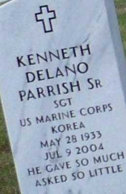 Sgt Kenneth D. Parrish, Sr. on Sysoon