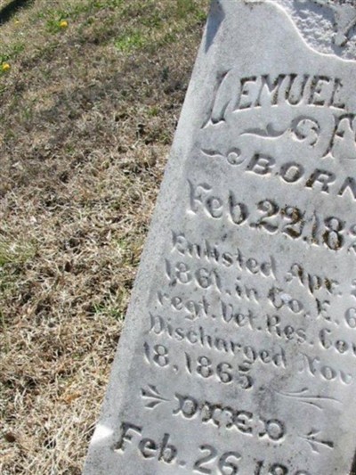 Sgt Lemuel Foss on Sysoon