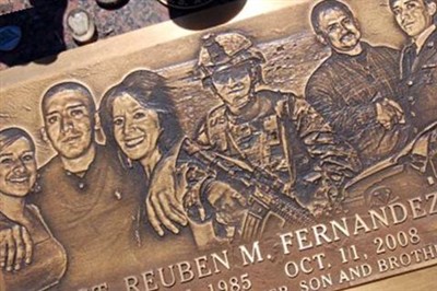 Sgt Reuben Marcus Fernandez, III on Sysoon