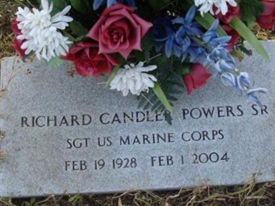 Sgt Richard Candler Powers, Sr on Sysoon