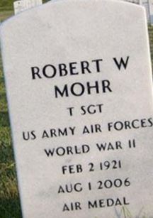 Sgt Robert W. Mohr on Sysoon