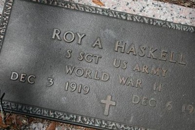 Sgt Roy Adair Haskell on Sysoon