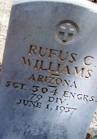 Sgt Rufus C Williams on Sysoon
