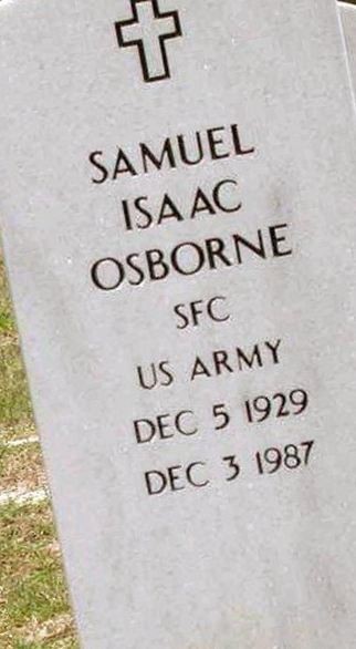 Sgt Samuel Isaac Osborne on Sysoon