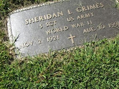 Sgt Sheridan L Grimes on Sysoon