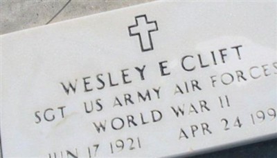 Sgt Wesley E. Clift on Sysoon