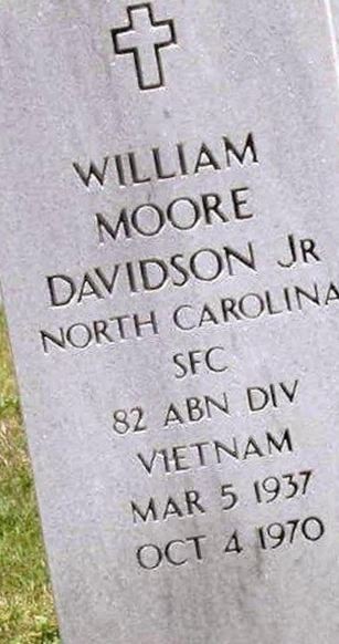 Sgt William Moore Davidson, Jr on Sysoon