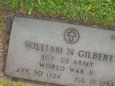 Sgt William N. Gilbert on Sysoon