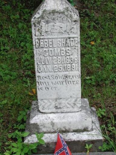 Shadrack "Rebel Shade" Combs on Sysoon