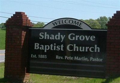 Shady Grove Baptist Cemetery on Sysoon