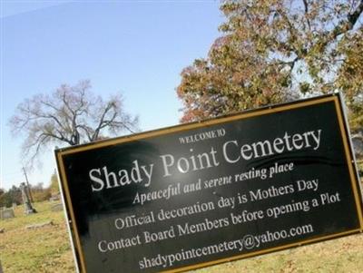 Shady Point Cemetery on Sysoon