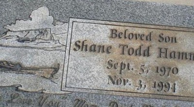 Shane Todd Hammer on Sysoon
