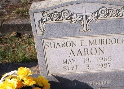 Sharon E Murdock Aaron on Sysoon