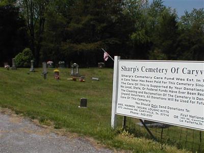 Sharp Cemetery #1 on Sysoon