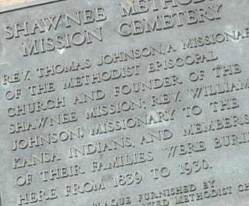 Shawnee Methodist Mission Cemetery on Sysoon