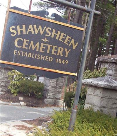 Shawsheen Cemetery on Sysoon