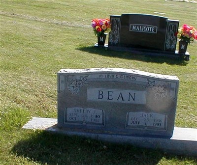 Shelby J. Bean on Sysoon
