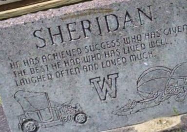 Sheridan A Swenson on Sysoon