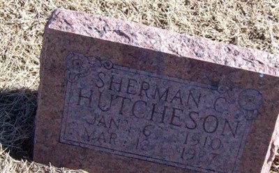 Sherman C. Hutcheson on Sysoon