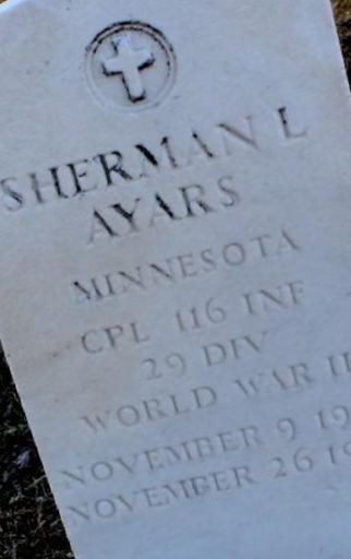 Sherman L Ayars on Sysoon