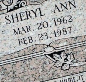 Sheryl Ann Parker on Sysoon