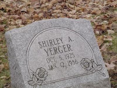 Shirley A. Yerger on Sysoon