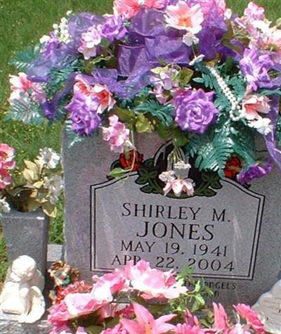 Shirley M Jones on Sysoon