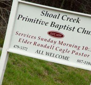 Shoal Creek Primitive Baptist Cemetery on Sysoon