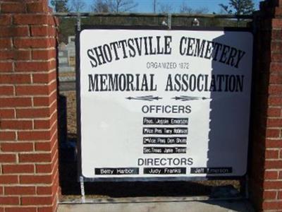 Shottsville Cemetery on Sysoon