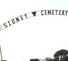 Sidney Cemetery on Sysoon