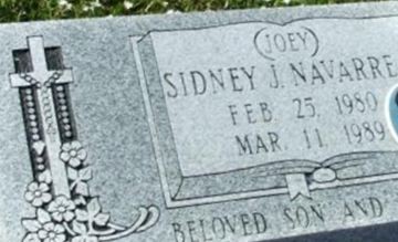Sidney "Joey" Navarre, II on Sysoon