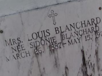 Sidonie Blanchard Blanchard on Sysoon