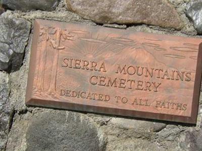 Sierra Mountains Cemetery on Sysoon
