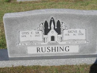 Signe L. Rushing on Sysoon