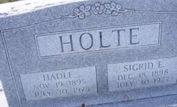 Sigrid E Holte on Sysoon