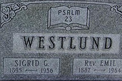 Sigrid G Westlund on Sysoon