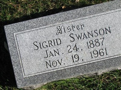 Sigrid Swanson on Sysoon