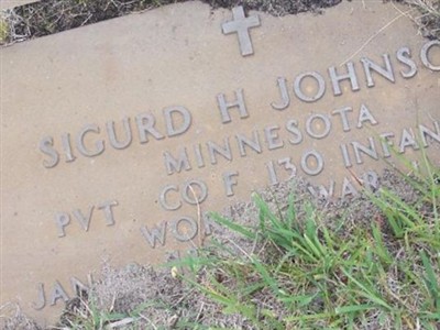 Sigurd H Johnson on Sysoon