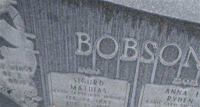 Sigurd Mathias Bobson on Sysoon