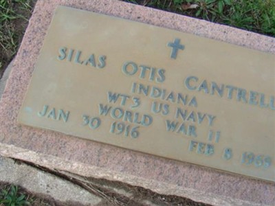 Silas Otis Cantrell on Sysoon