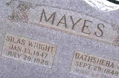 Silas Wright Mayes on Sysoon