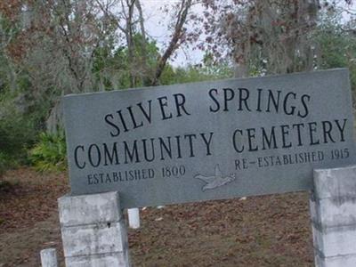 Silver Springs Community Cemetery on Sysoon