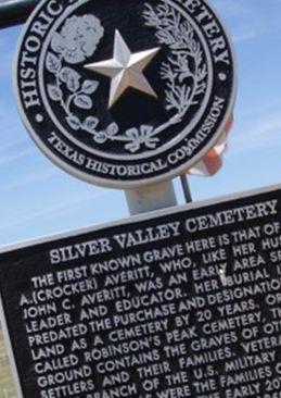 Silver Valley Cemetery on Sysoon