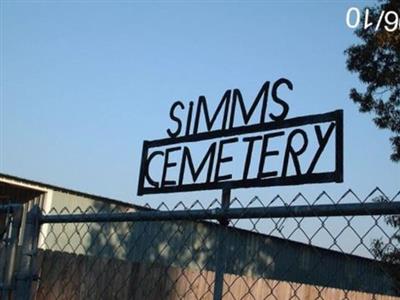 Simms Cemetery on Sysoon