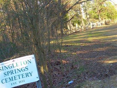 Singleton Springs Cemetery on Sysoon