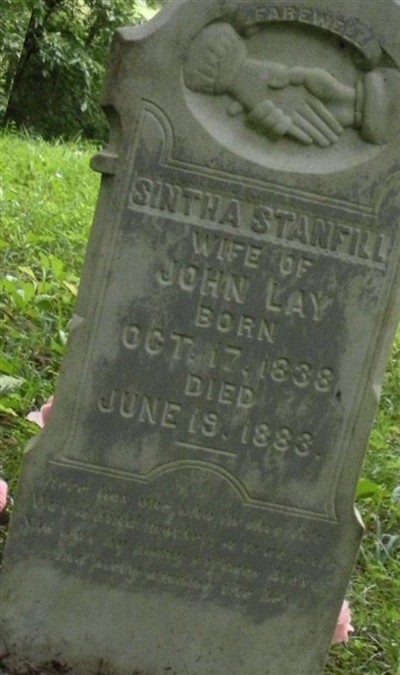 Sintha Stanfill (Stanfield) Lay on Sysoon
