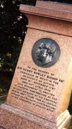 Sir Henry Rowley Bishop on Sysoon